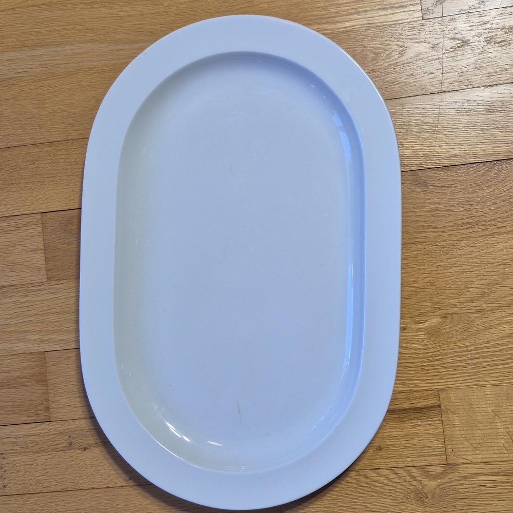 Rosenthal Studio Line Vintage  White Oval Serving Platter Dish